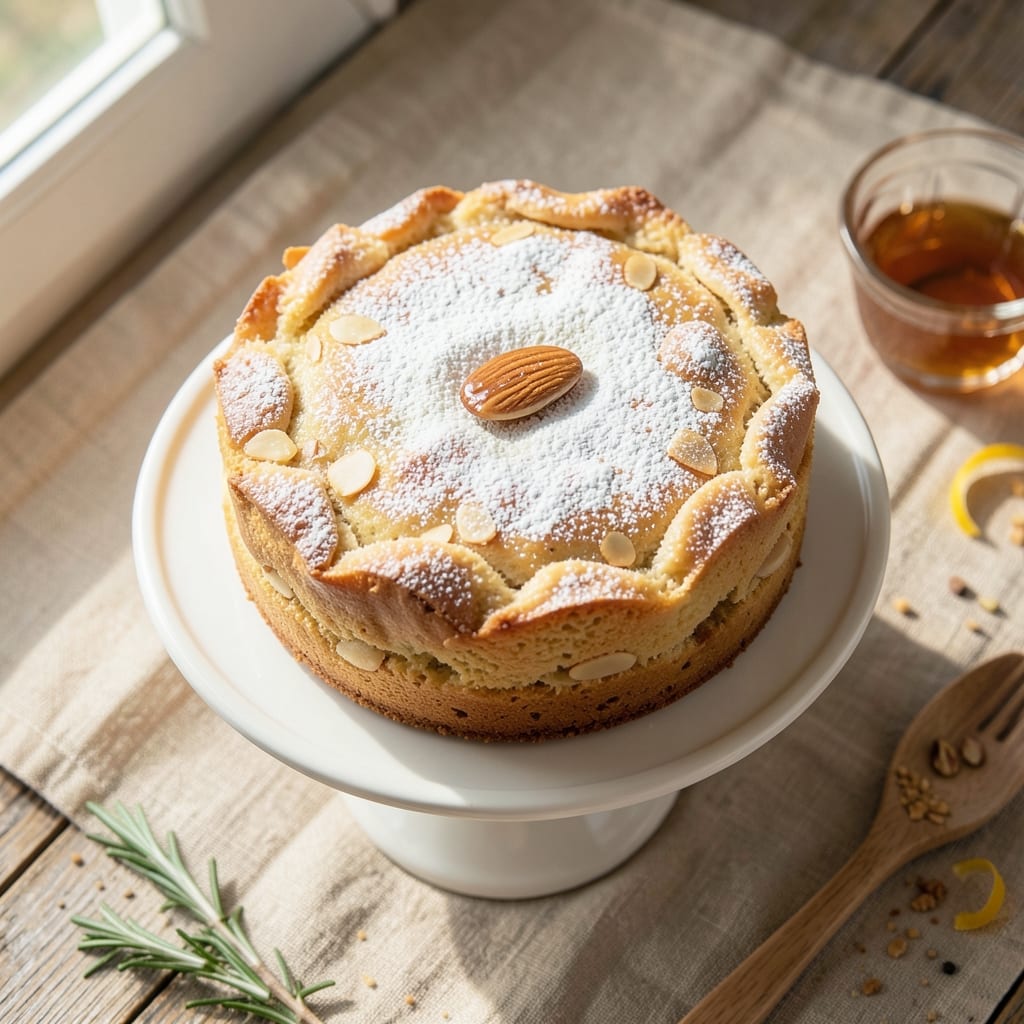 Almond Essence Cake Recipe: Nutty Depth and Lightly Sweetened Elegance