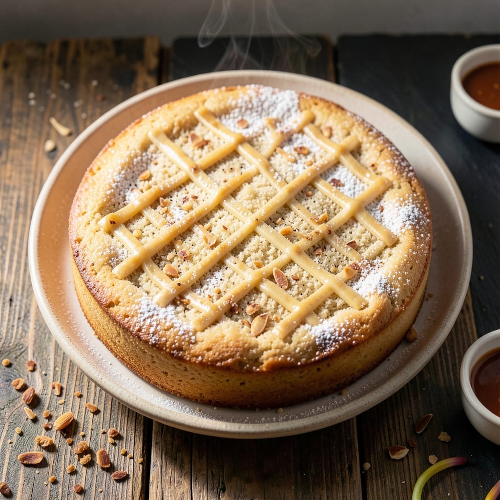 Almond Cornmeal Cake Recipe: Nutty-Crunchy Layers With Golden Crust