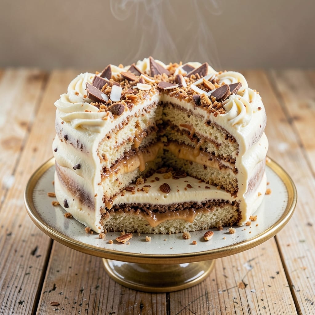 Almond Joy Cake Recipe With Sweetened Condensed Milk: Tropical Creaminess in Every Moist Bite