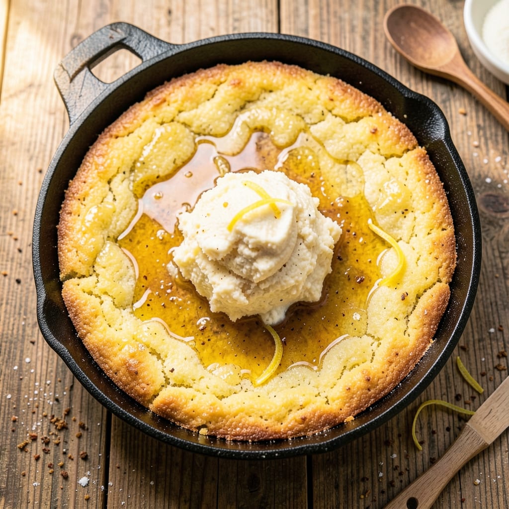 4-Ingredient Lemon Dump Cake Recipe: Zesty Brightness in One Bowl