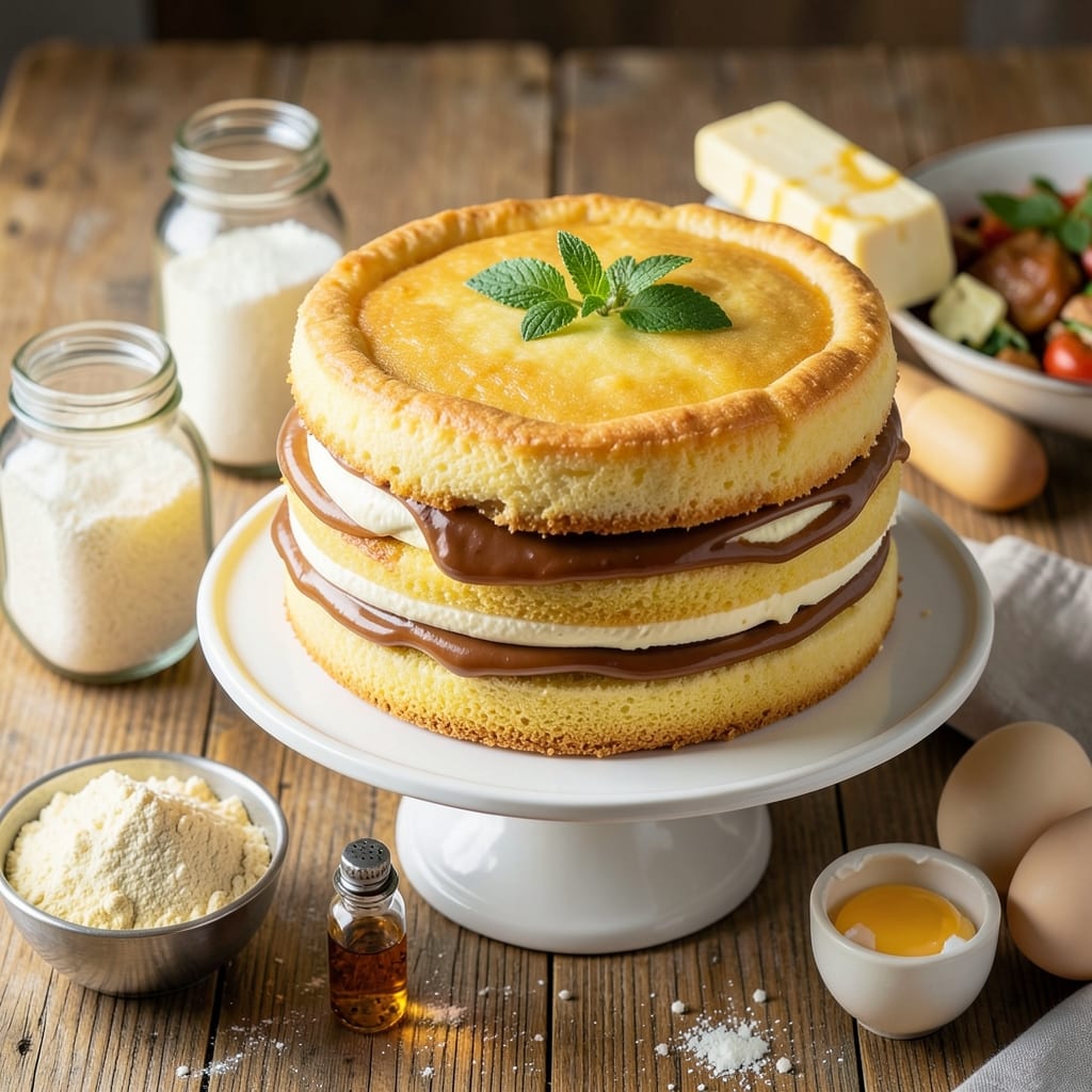 All-Purpose Flour Yellow Cake Recipe: Vanilla-Infused Lightness With Buttery Crisp Edges