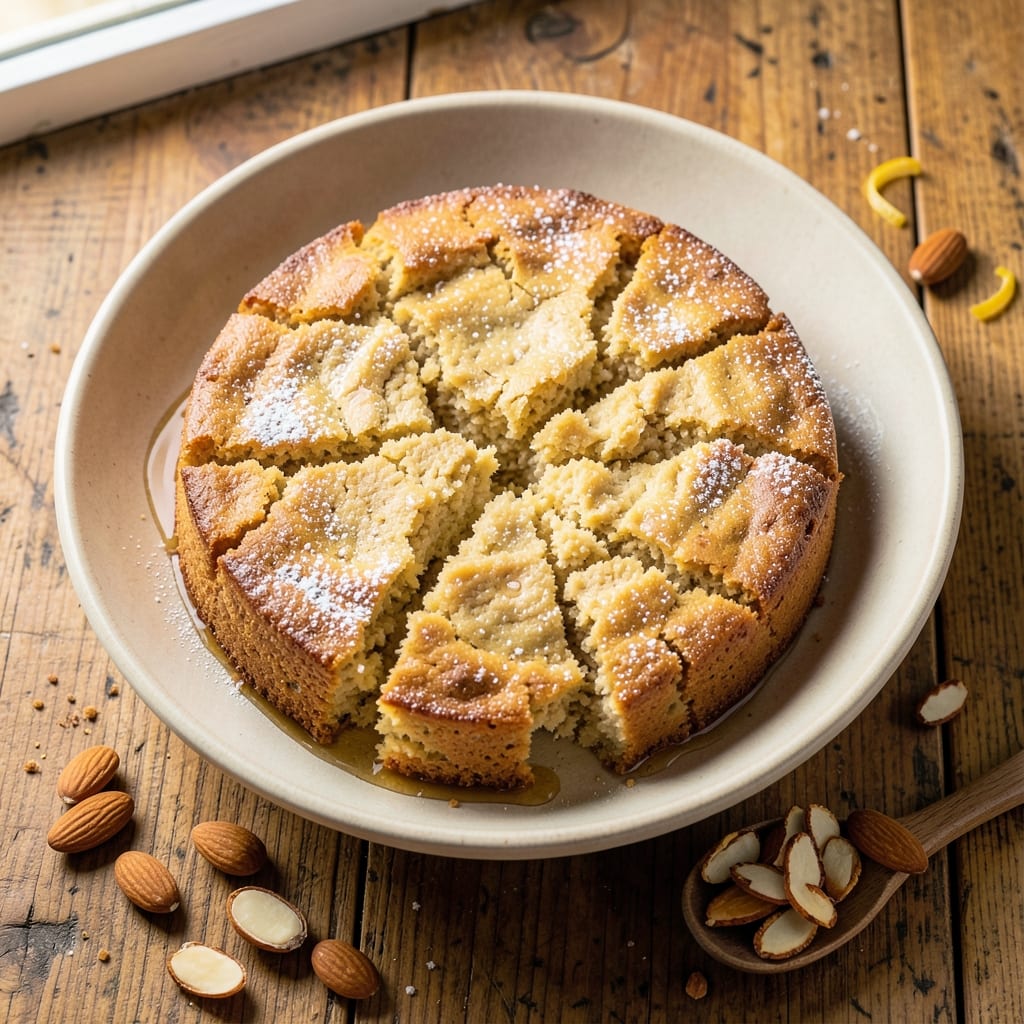 Almond Polenta Cake Recipe: Nutty Swirls and Ultra-Moist Texture