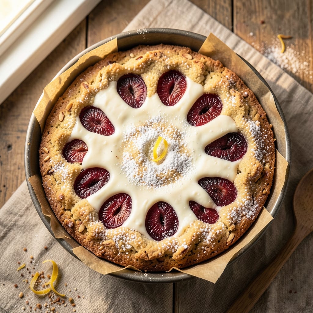 Almond Flour Plum Cake Recipe: Velvety Crumb Meets Juicy Fruit
