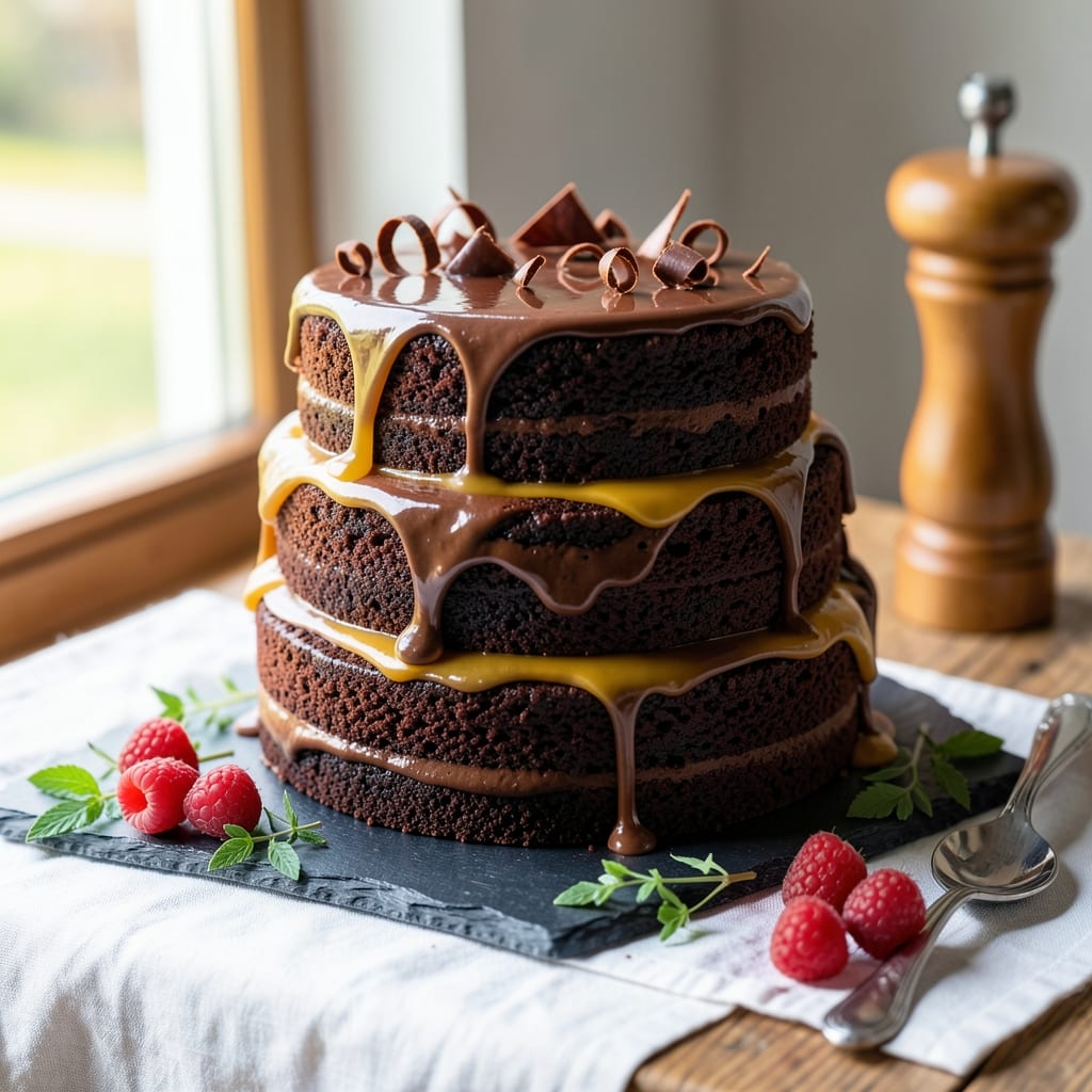 Amazing Chocolate Cake Recipe From Scratch: Fudgy Layers and Silky Frosting