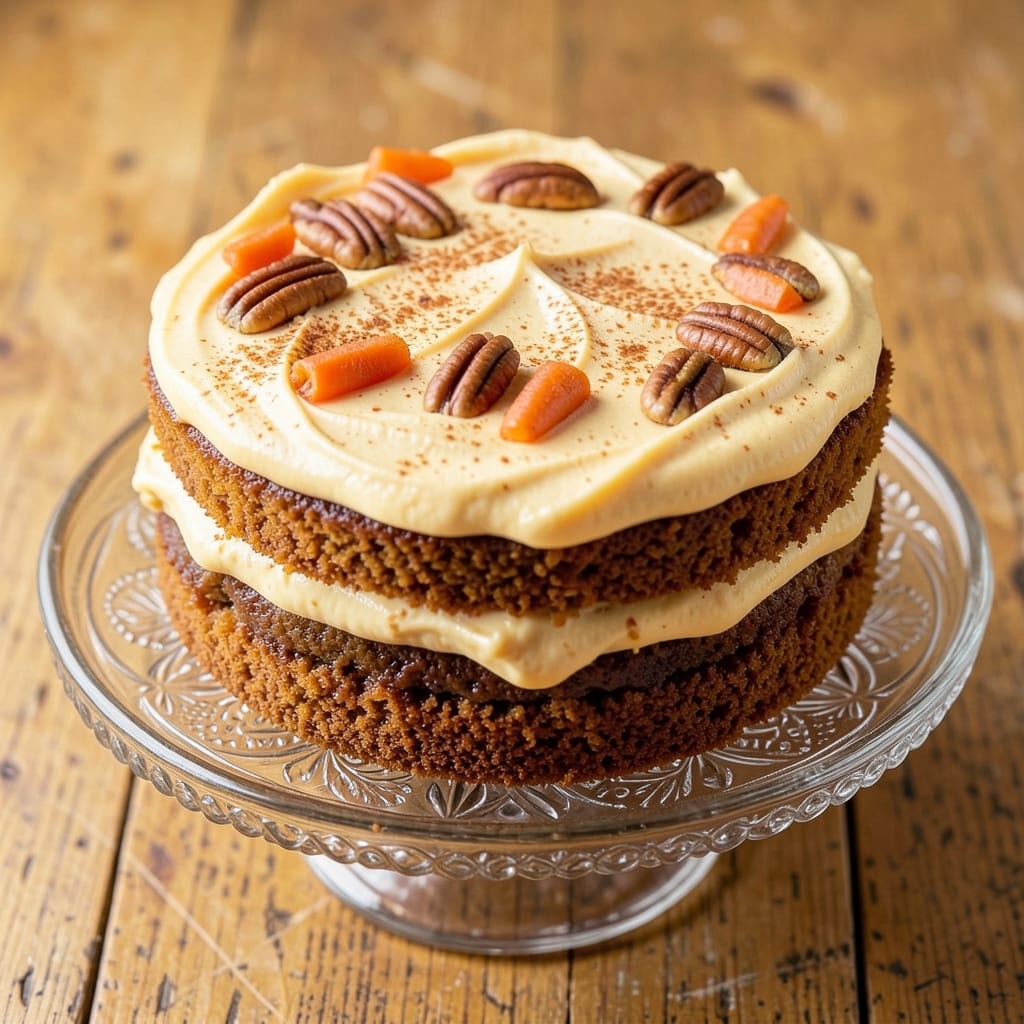 Aldi Carrot Cake Recipe: Walnut-Studded Frosting and Spiced Crumb Top