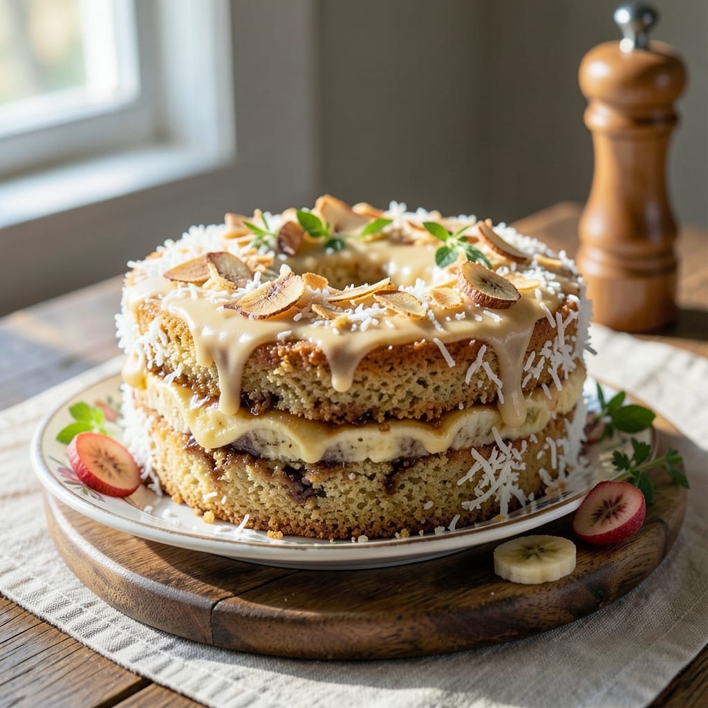 Almond Flour Coconut Cake Recipe: Tropical Layers with Buttery Crisp Top