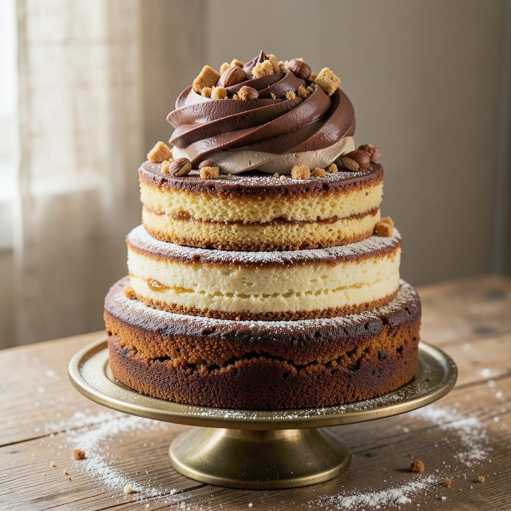 1930 Cookie Butter Cake Recipe: Buttery Swirls and Warm Spice Harmony