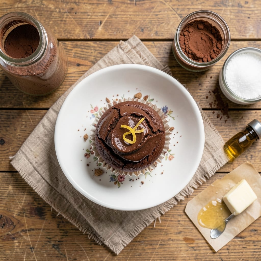 1 Egg Chocolate Cupcake Recipe: Rich Fudgy Bites in One Tin