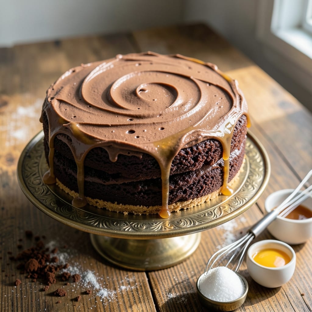 All-Purpose Flour Chocolate Cake Recipe: Moist Crumb and Fudgy Layers