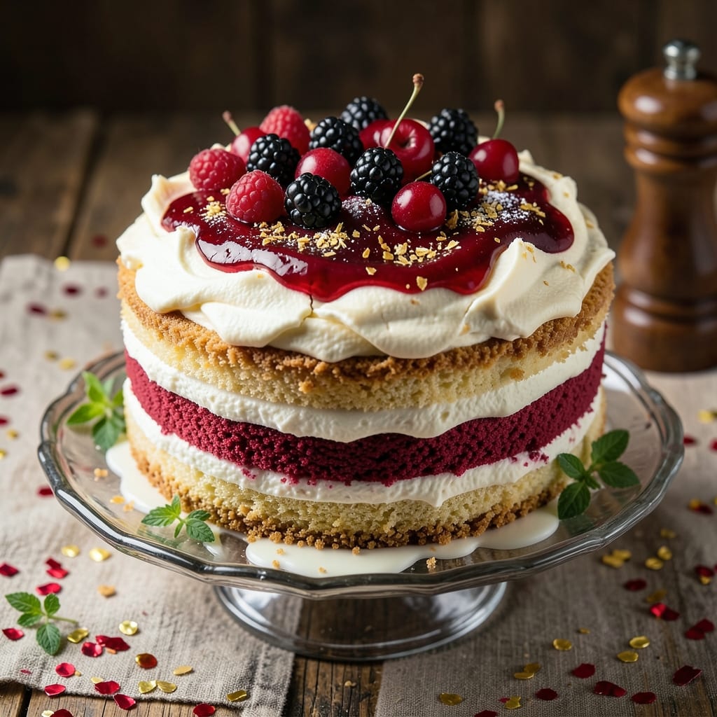 4th of July Firecracker Cake Recipe: Sparkling Red-White Swirls With Crunchy Top Magic