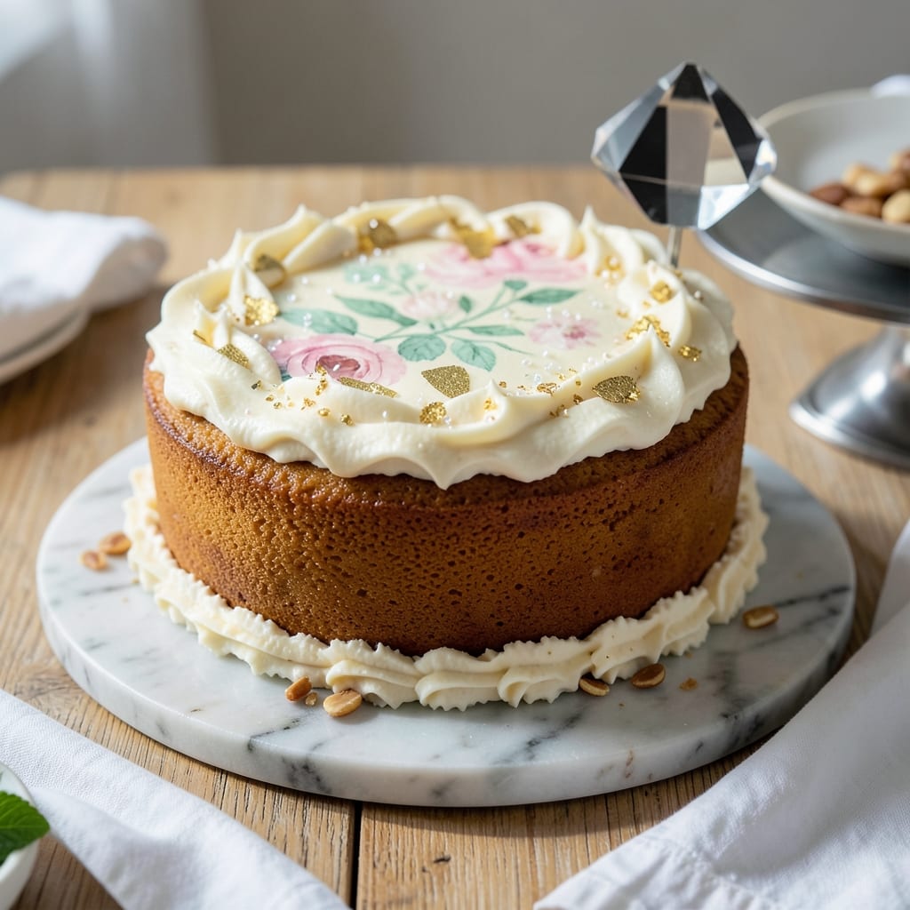 1 Tier Cake Recipe: Stacked Stability With Fondant Bridges