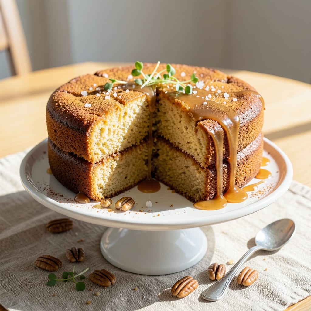 Amber Cake Recipe: Golden Glow with Vanilla-Infused Moisture