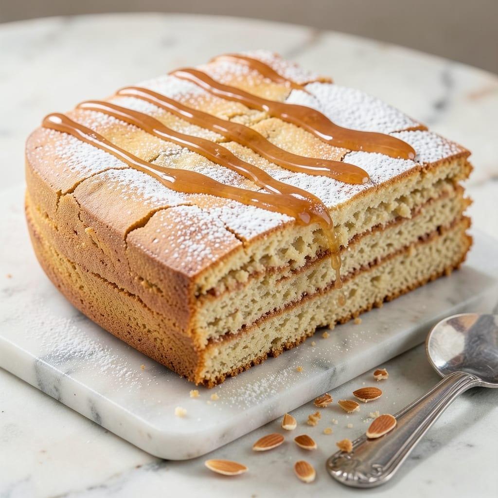 Almond Sheet Cake Recipe: Marion's Kitchen Vanilla-Almond Swirl Magic