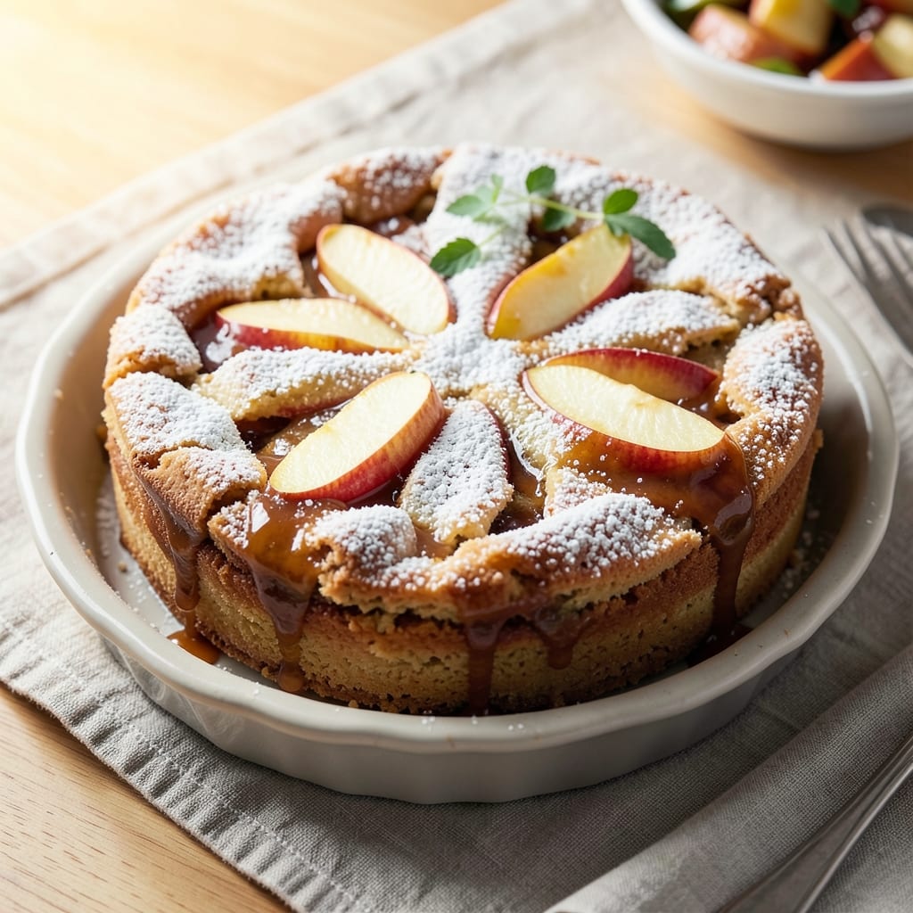 3 Ingredient Apple Pie Cake Recipe: Warm Spiced Layers in One Tin