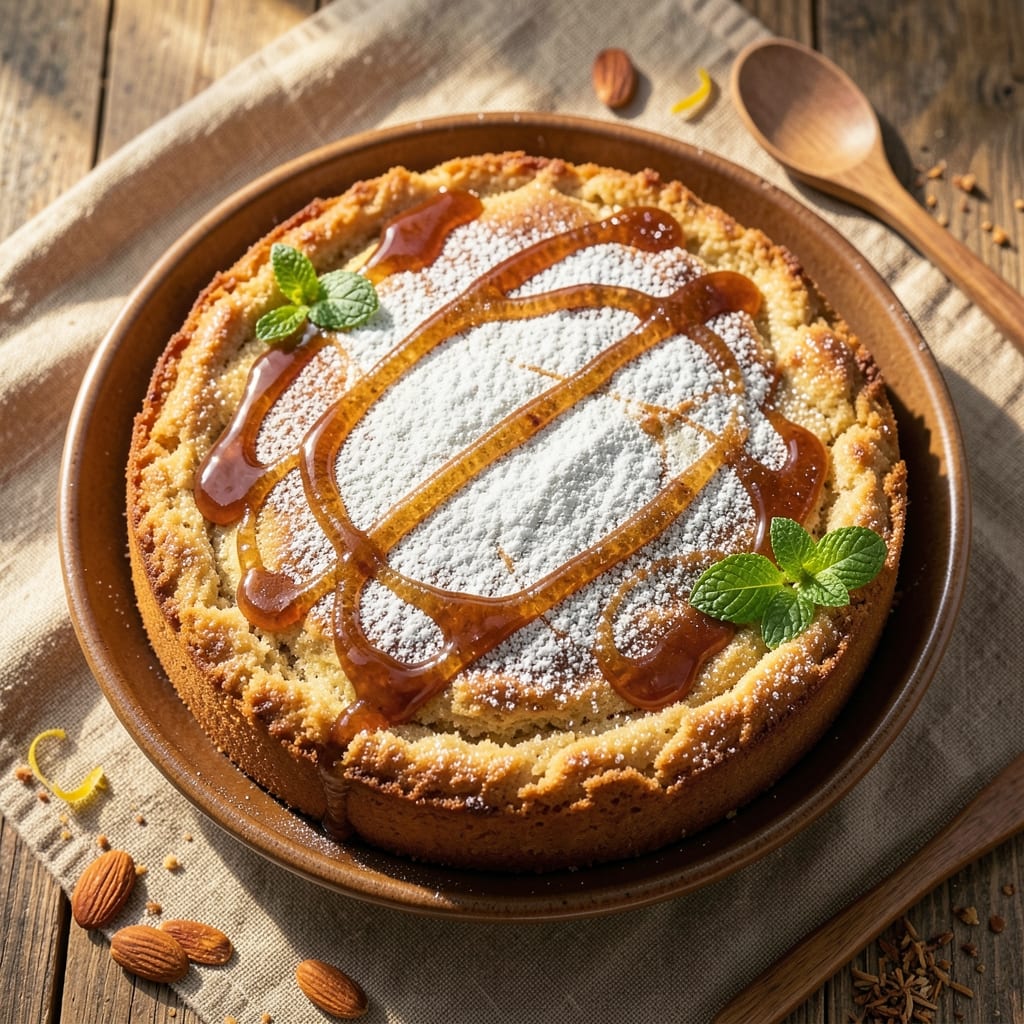 Almond Flour Rum Cake Recipe: Boozy Moisture with Caramelized Edges