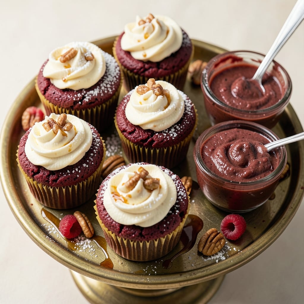 Alcohol-Infused Red Velvet Cupcakes Recipe: Boozy Moistness With Creamy Frosting Swirls