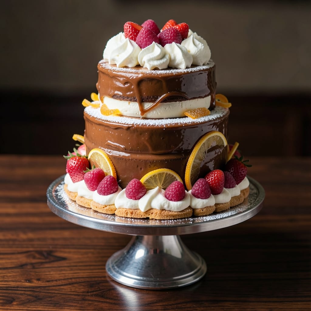 100 Grand Cake Recipe: Vanilla Bean Buttercream Rivers and Crispy Top Contrast