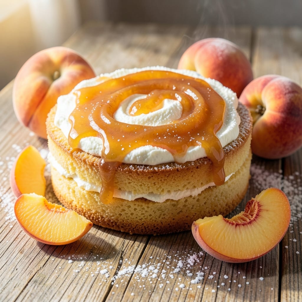 Amazing Peach Cake Recipe: Summer Sunshine in Every Slice