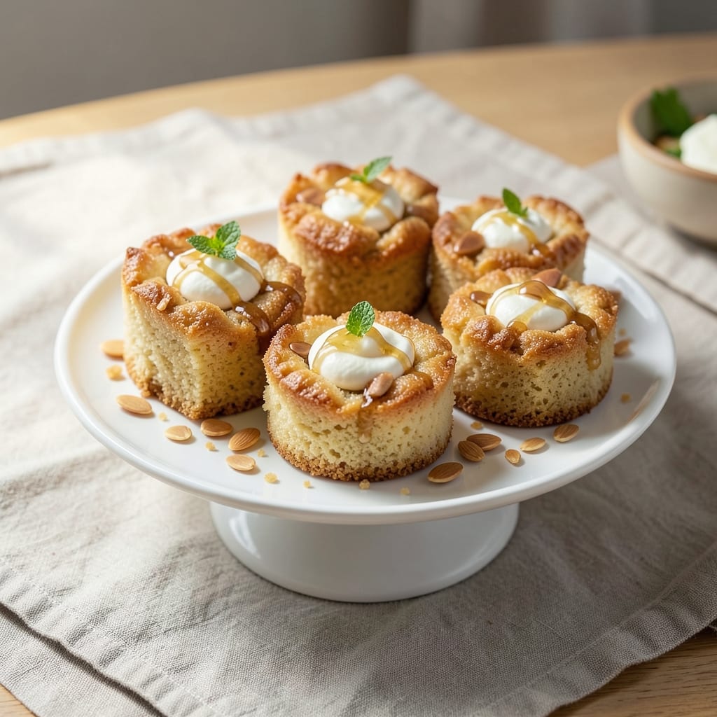 Almond Ricotta Tea Cakes Recipe: Vanilla-Infused Delight with Buttery Crisp Edges
