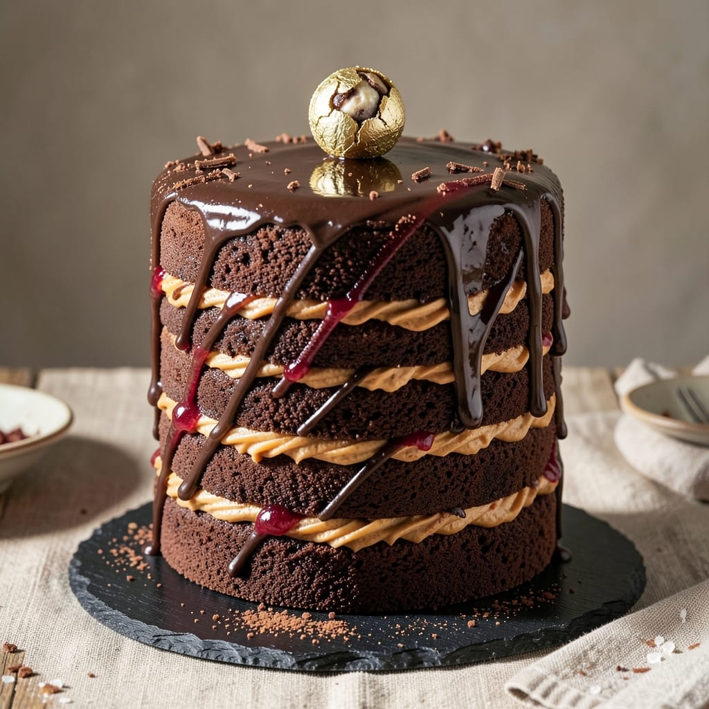 24 Layer Chocolate Cake Recipe: Decadent Stack With Vanilla Buttercream Rivers
