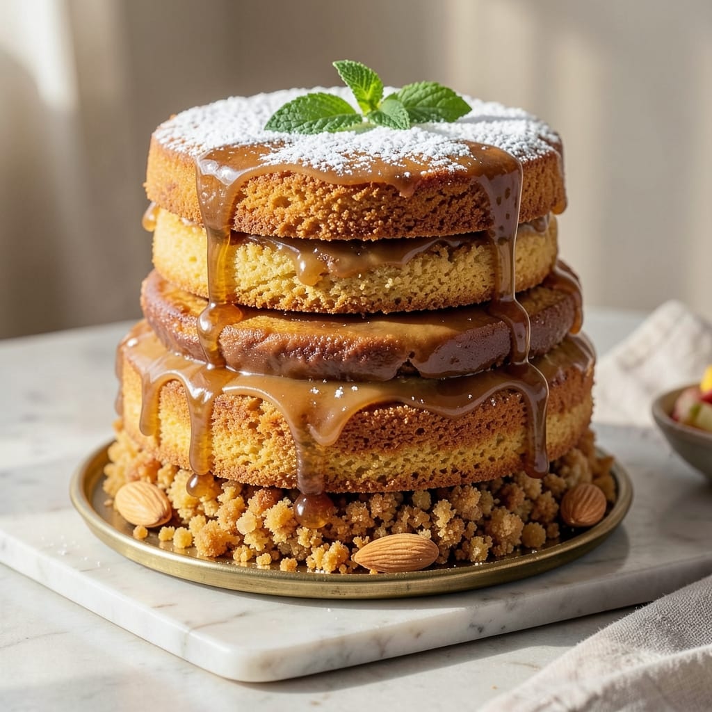 Amaretto Cake Recipe From Scratch: Nutty Boozy Layers with Almond Kissed Frosting