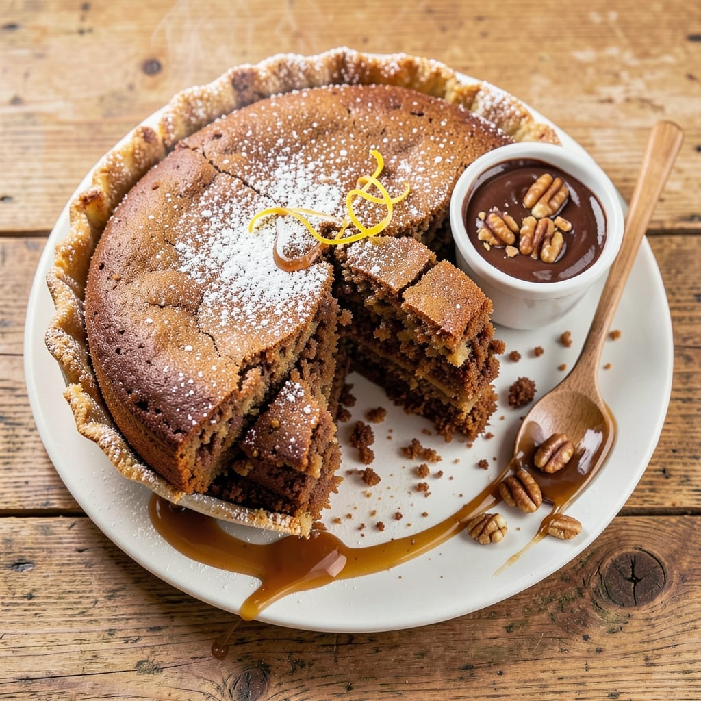 6-Inch German Chocolate Cake Recipe: Warm Spice and Peanut Butter Swirls in One Pan