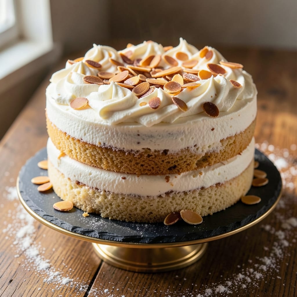 Almond Cake Recipe Using White Cake Mix: Moist Layers with Nutty Almond Flavor Boost