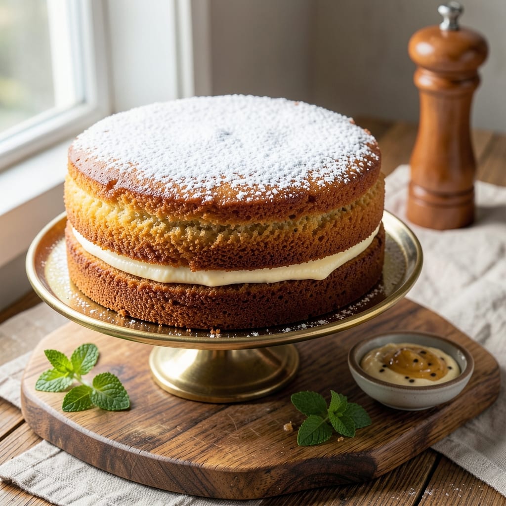 1 Pound Oil Cake Recipe: Buttery Moistness With Vanilla Swirls