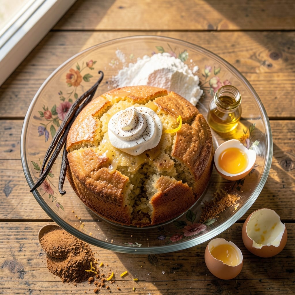 5 Egg Cake Recipe: Fluffy Layers With Vanilla Bean Swirls