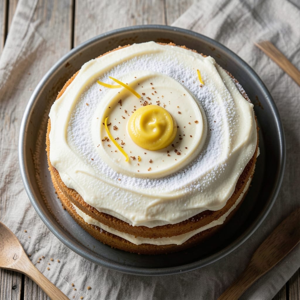 10-Inch Round Vanilla Cake Recipe: Fluffy Layers and Vanilla Buttercream Rivers