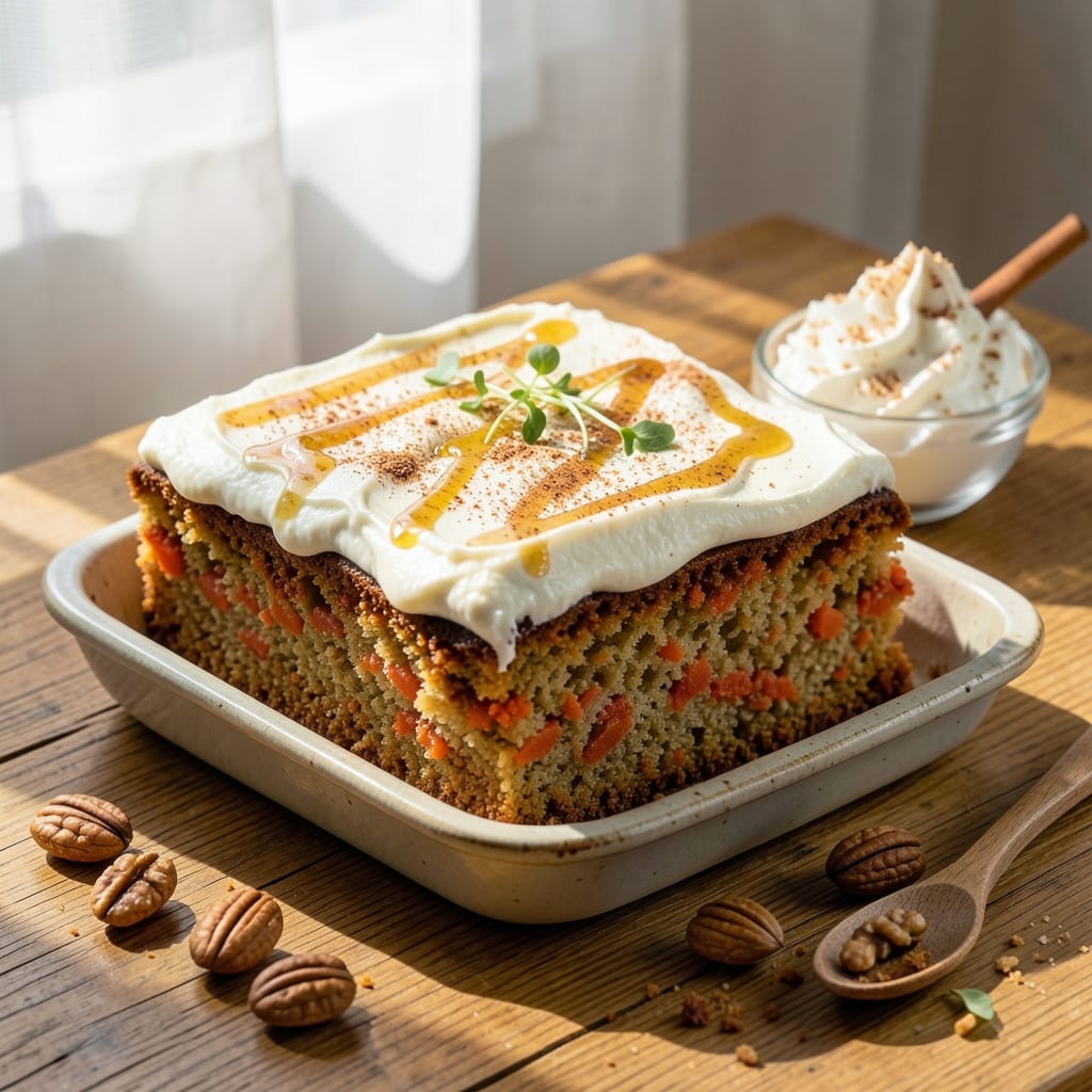 All-Natural Carrot Cake Recipe: Spiced Moistness With Zero Refined Sugar