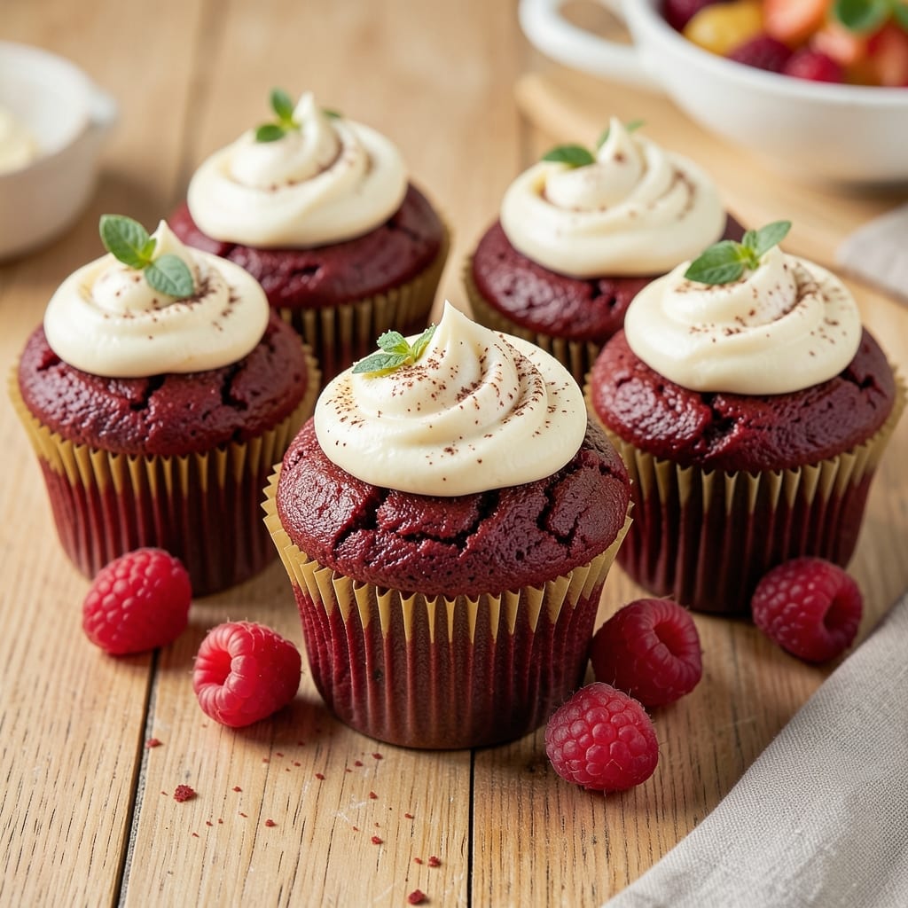 Amazing Red Velvet Cupcakes Recipe: Deep Cocoa Swirls and Cream Cheese Frosting Magic