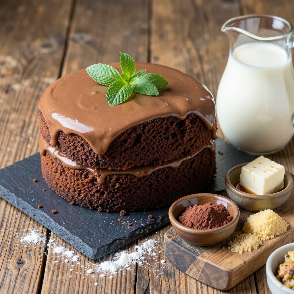 All-Natural Chocolate Cake Recipe: Deep Richness Without Artificial Ingredients