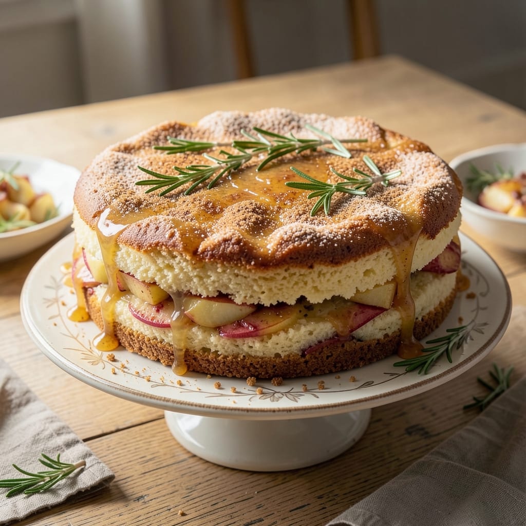 8-Inch Apple Cake Recipe: Spiced Moistness With Caramelized Top Contrast