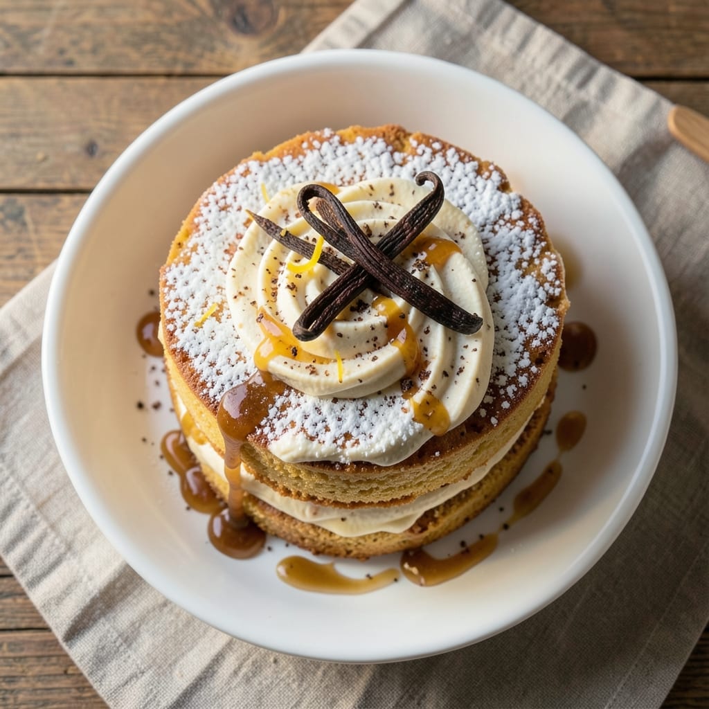 All Cake Recipe: Vanilla Bean Swirl With Golden Crisp Edges