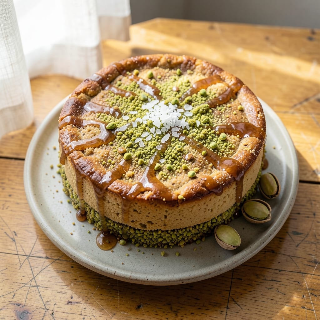 Almond Flour Pistachio Cake Recipe: Crunchy Top, Silky Crumb Without Gluten