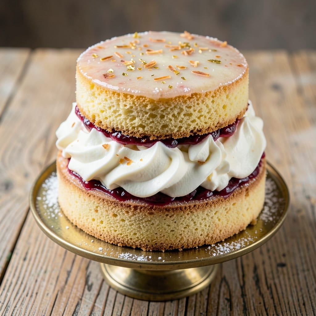 Almost Heaven Cake Recipe: Layered Vanilla Custard and Buttermilk Magic