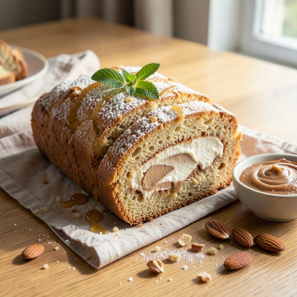Almond Cake Roll Recipe: Swiss Meringue Magic with Nutty Swirls