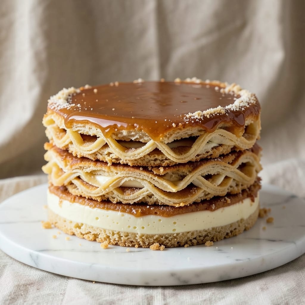 Alhambra Cake Recipe: Layered Vanilla and Almond Dream