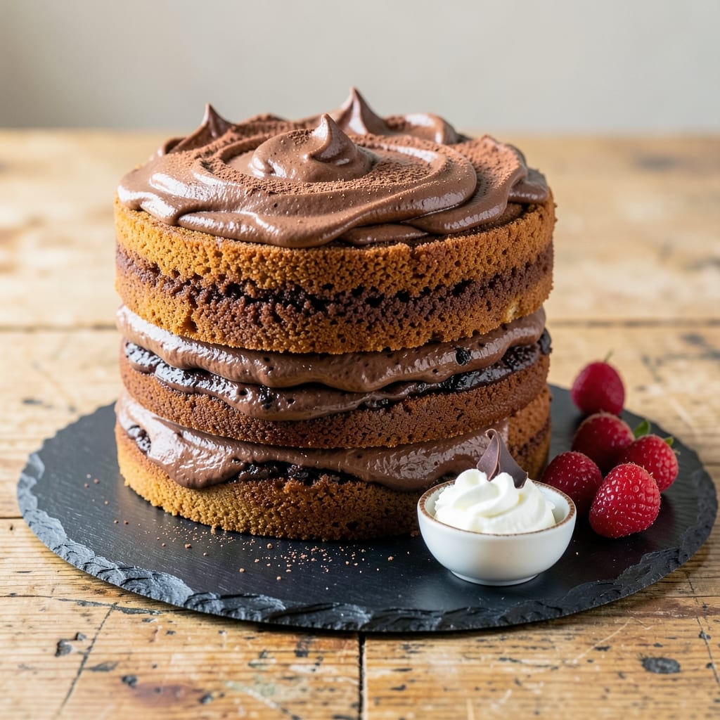 Aldi Triple Chocolate Crème Cake Recipe: Fudgy Layers and Creamy Swirls