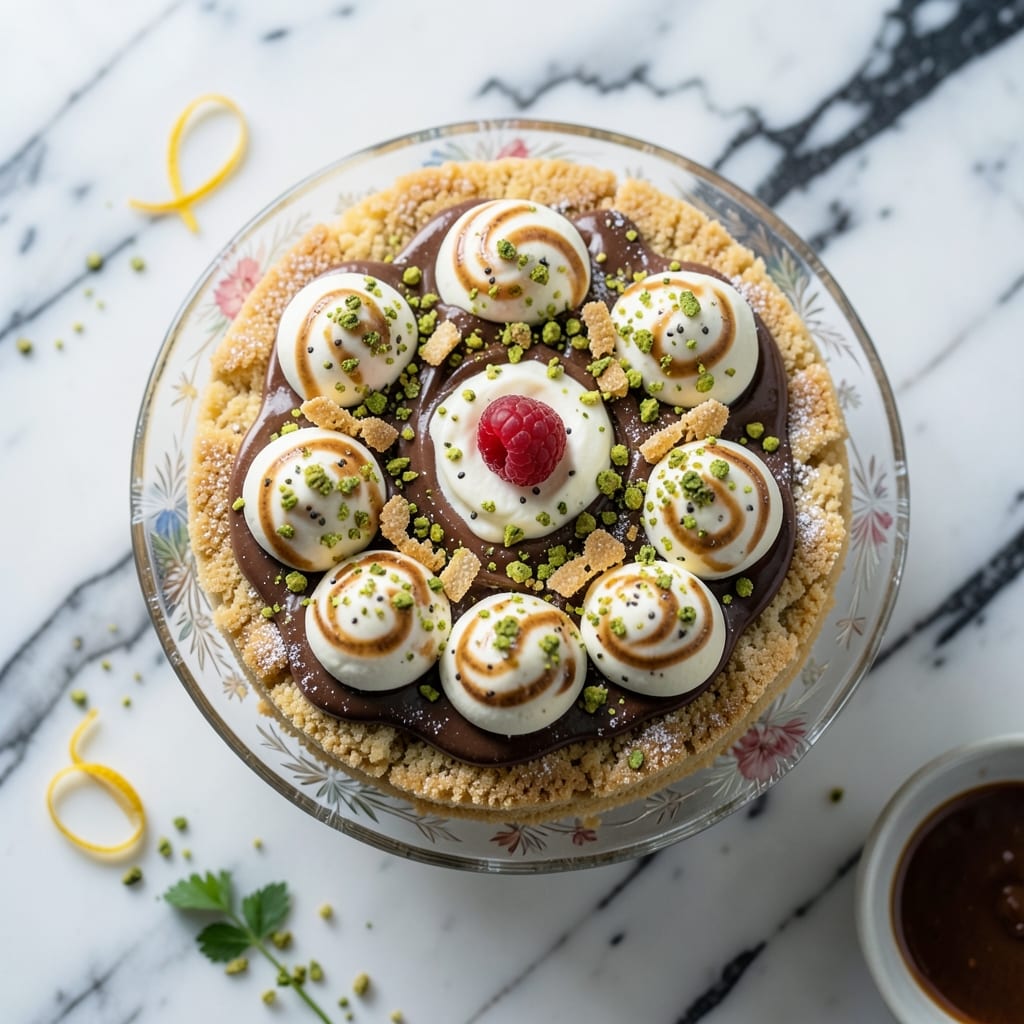 Amazing Ice Cream Cake Recipe: Vanilla Bean Swirls and Crispy Cookie Crust