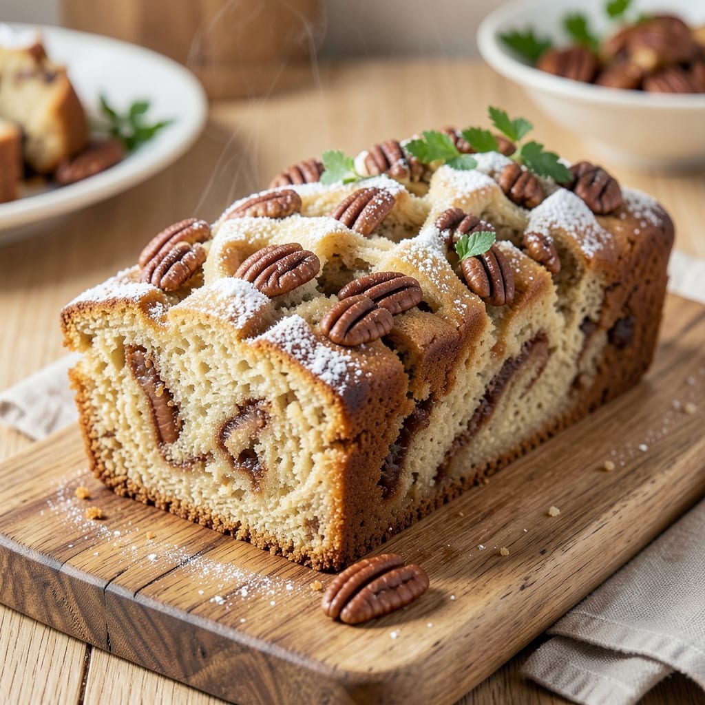 Amazing Pecan Coffee Cake Recipe: Nutty Swirls and Buttery Crust Magic
