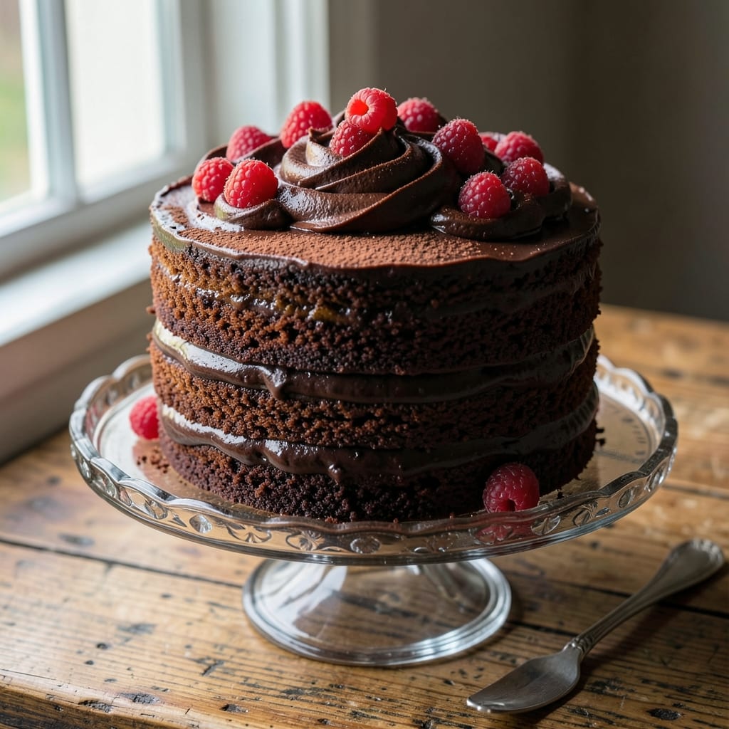 Alton Brown's Devil's Food Cake Recipe: Fudgy Layers with Secret Moisture Trick