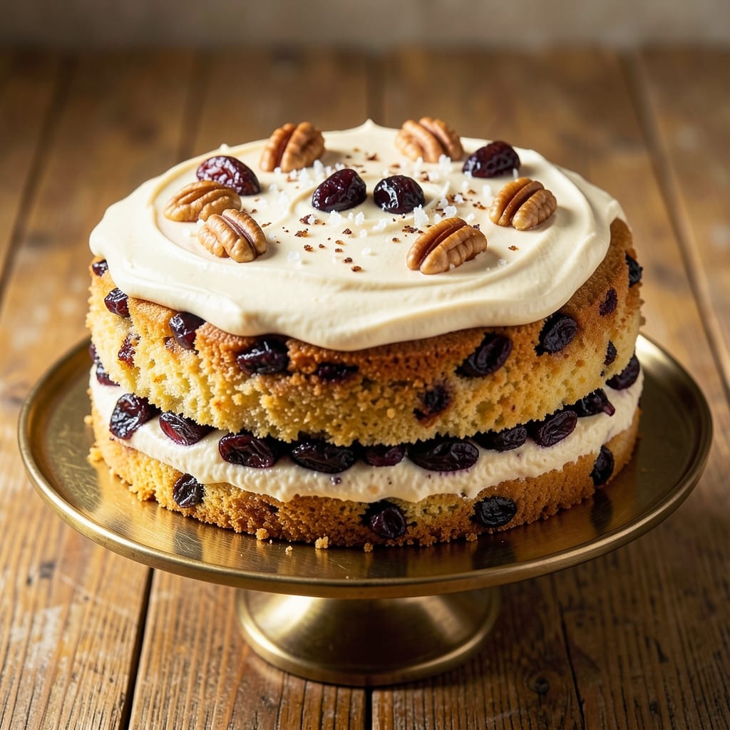 Amazin Raisin Cake Recipe: Boozy Fruit Swirls and Moist Layers