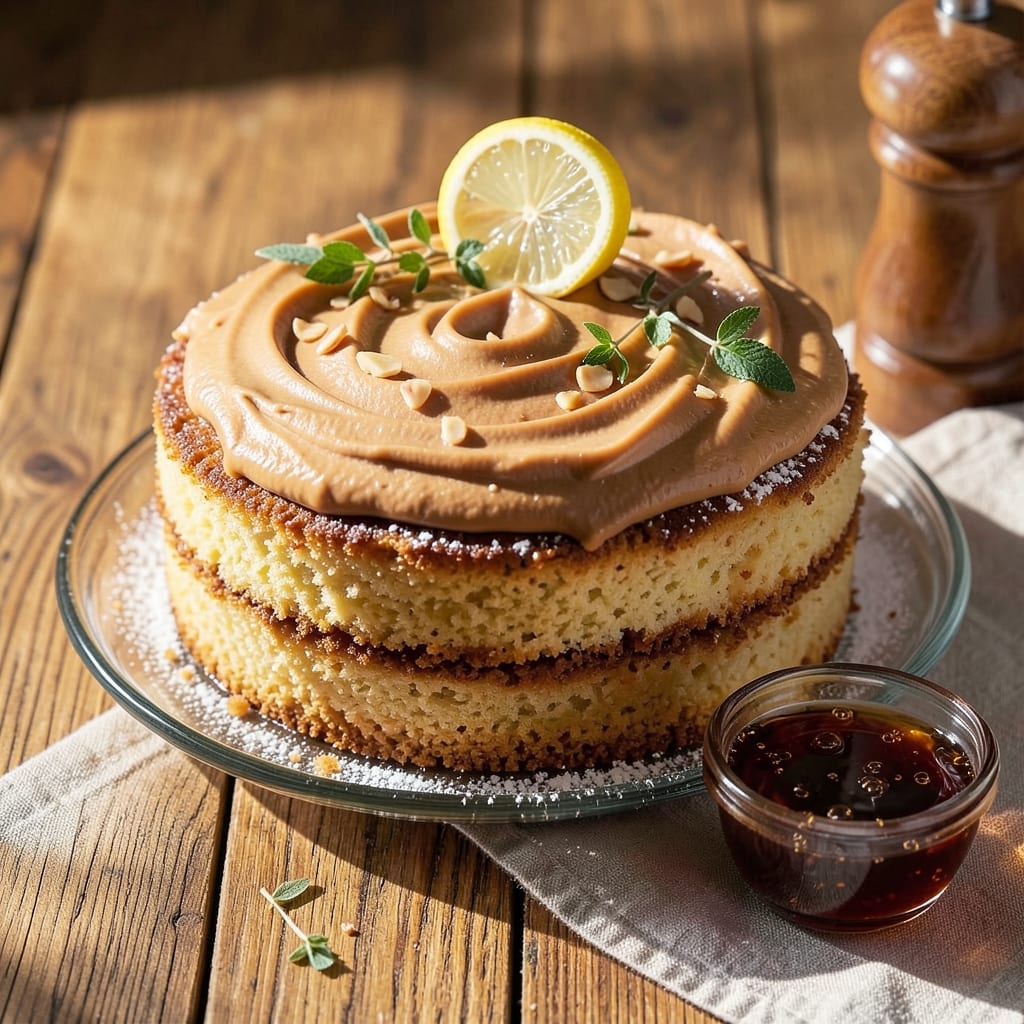 Amaretto Sour Cake Recipe: Boozy Vanilla Swirls With Crispy Top