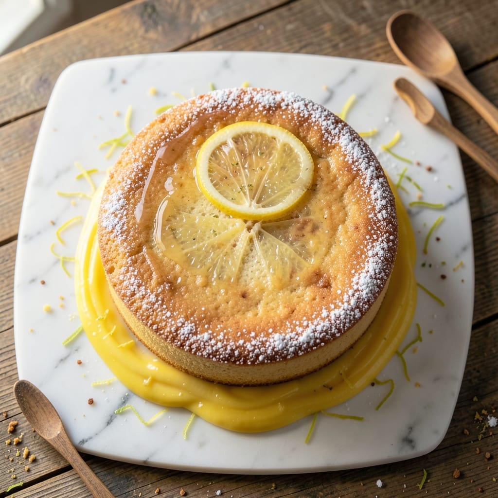 8-Inch Round Lemon Cake Recipe: Zesty Glaze and Buttery Crumb Magic