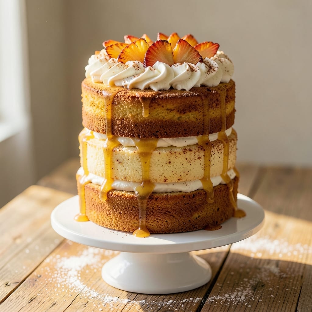 3 Layer Pineapple Cake Recipe: Tropical Layers Stacked With Fondant Bridges