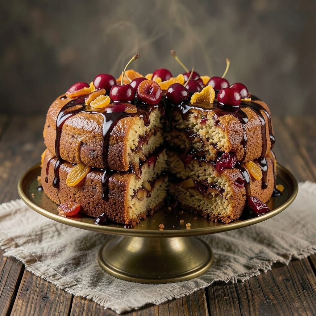 Alcohol-Soaked Fruit Cake Recipe: Boozy Moisture and Spiced Depth