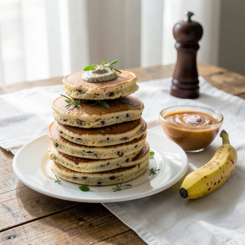 3-Ingredient Banana Pancakes Recipe Without Eggs: No-Flip Fluffiness in 5 Minutes