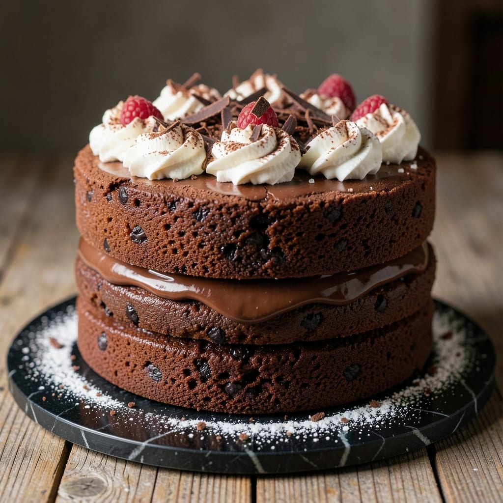 3 Layer 9 Inch Chocolate Cake Recipe: Moist Layers and Stable Fondant Bridges